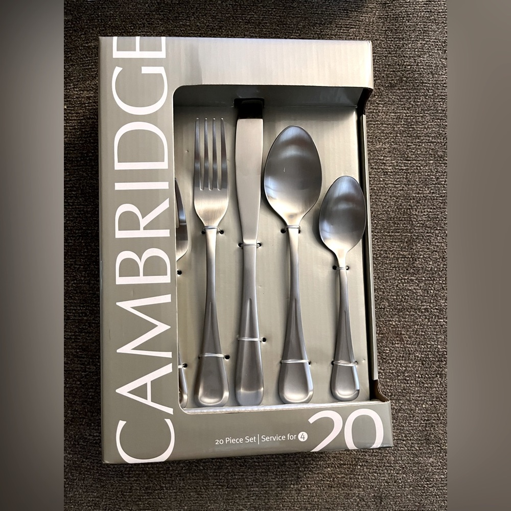 Silverware set brand new.